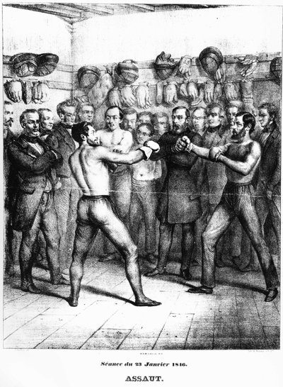 Boxing: Exercise Lecour - Carnavalet by French School