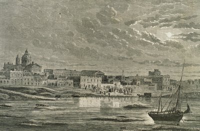 Buenos Aires in the 1860s by French School