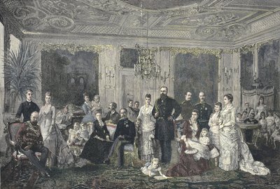 Christian IX, King of Denmark by French School