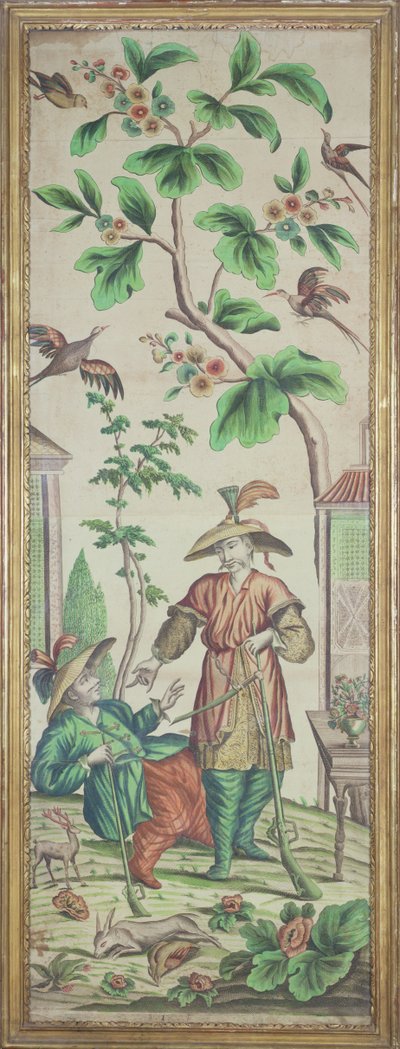 Chinoiserie Wallpaper by French School
