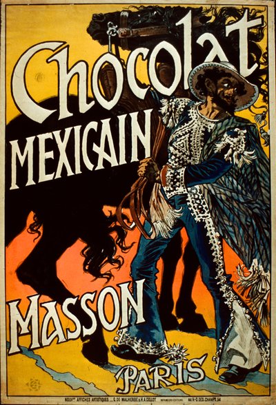 Chocolat Mexicain Poster by French School