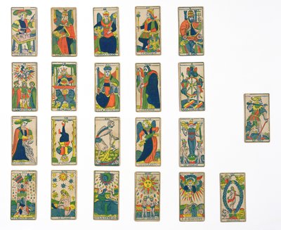 Collection of Tarot cards by French School