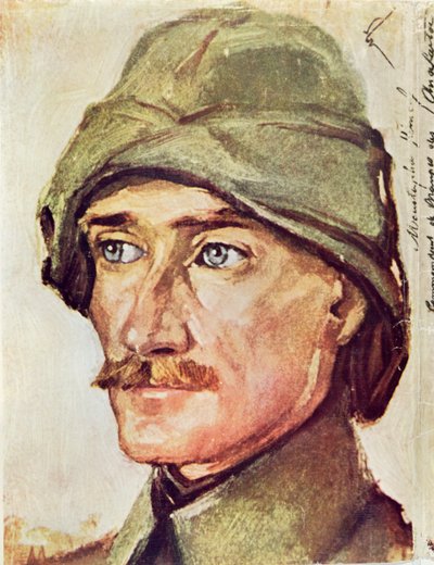Commander Kemal Ataturk (1881-1938) 1914-18 by French School