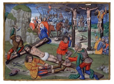 Crucifixion of Jesus by French School