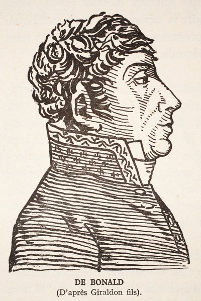 De Bonald by French School