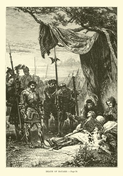 Death of Bayard by French School