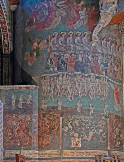 Part of the Last Judgement by French School
