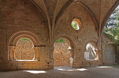 Part of the Polygonal Apse by French School