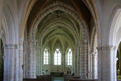 The east end of the church by French School