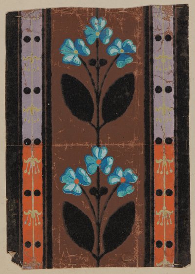 Design Drawing by French School