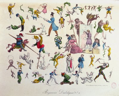 Devilish Oddities by French School