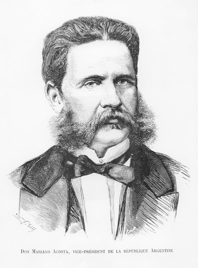 Don Mariano Acosta, Vice President of Argentina by French School