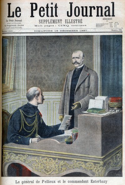 Dreyfus - The Dreyfus affair by French School