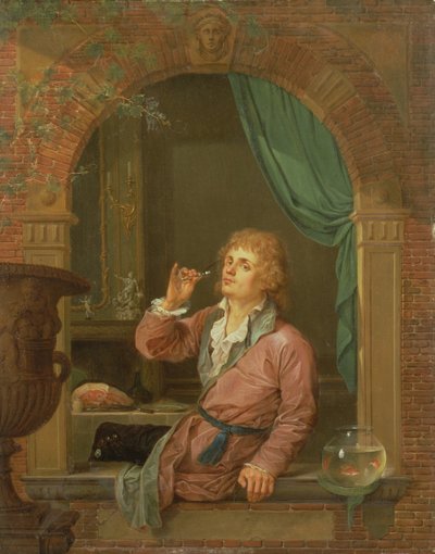 Drinking Wine by French School