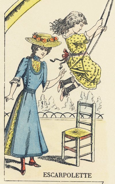 E: Escarpolette by French School