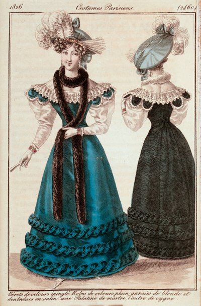 Fashion, France by French School