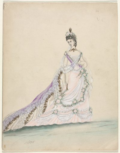 Fashion Study by French School