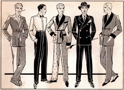 French Masculine Fashion by French School