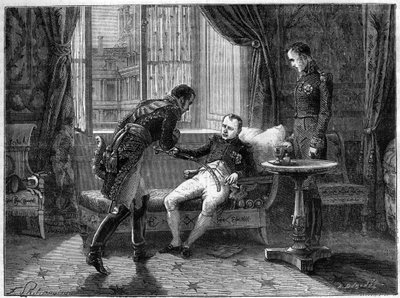 First Abdication by French School