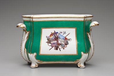 Flower Vase, Sevres Porcelain Manufactory by French School