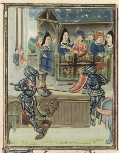 Chronicle of Jacques de Lalain by French School
