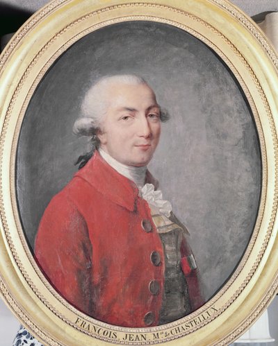 Francois-Jean de Beauvoir, Marquis de Chastellux by French School