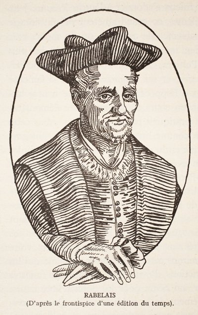 Francois Rabelais by French School