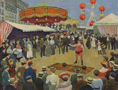 Fun Fair on The Paris Boulevards by French School