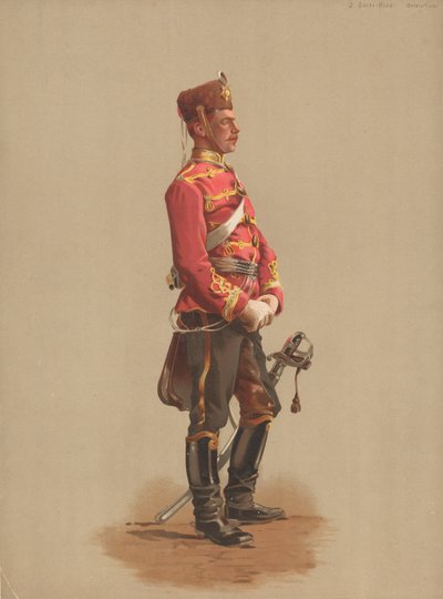 Guard Hussar, Non-Commissioned Officer by French School