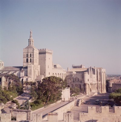 General view of the Palace by French School