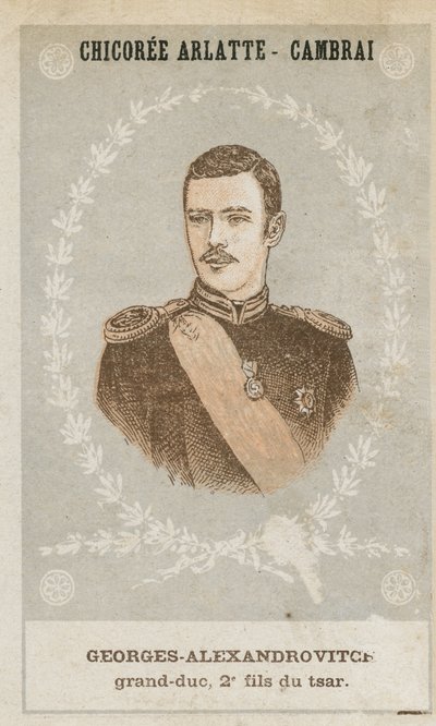 George Alexandrovich, Grand Duke, Second Son of the Tsar by French School