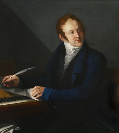 Gioacchino Antonio Rossini by French School