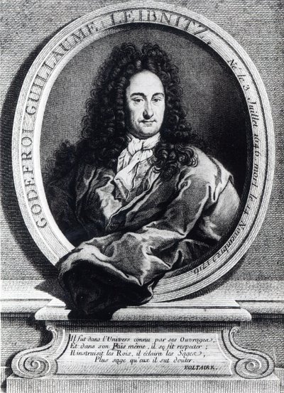 Gottfried Wilhelm Leibniz by French School