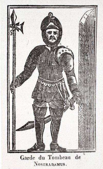 Guard at the Tomb of Nostradamus by French School