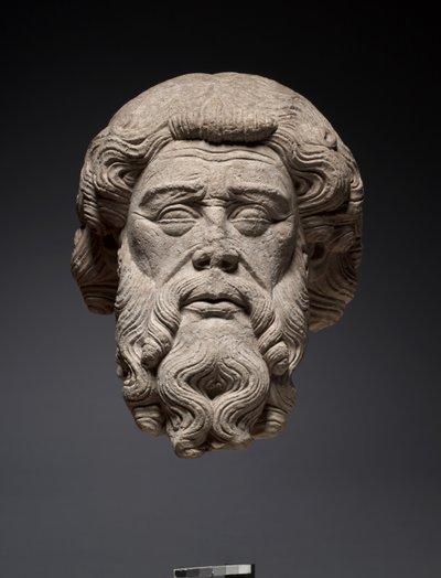 Head of an Apostle, c.1325-1350 by French School