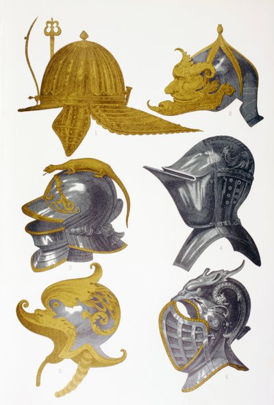Helmets by French School