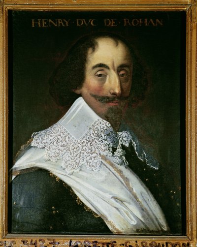 Henri Duke of Rohan by French School