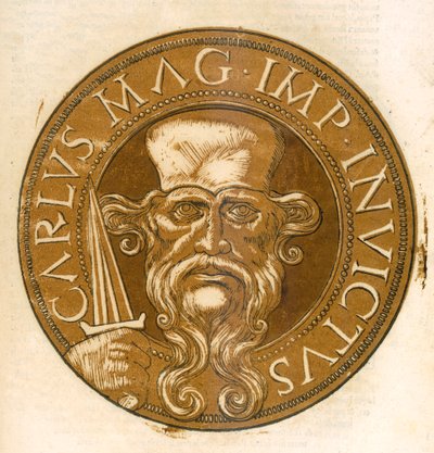 Holy Roman Emperor Charlemagne by French School