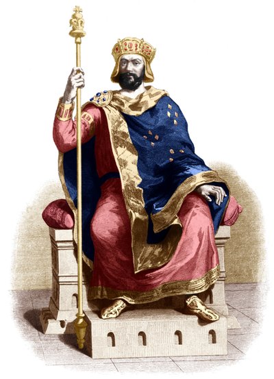 Hugues Capet by French School