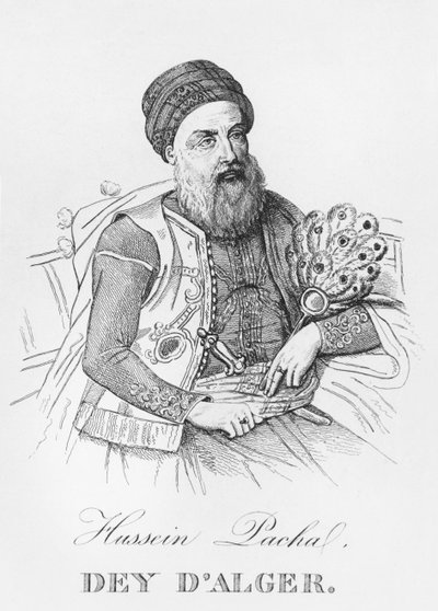 Hussein Pacha, Dey of Algiers by French School