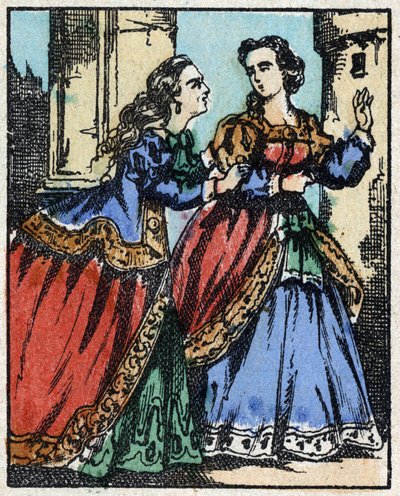 Illustration for “Bluebeard” by French School