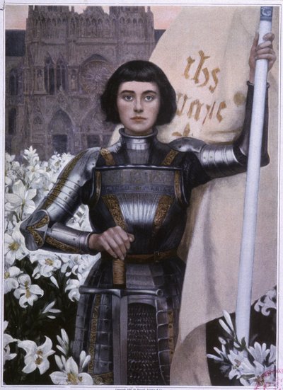 Joan of Arc (Illustration, Circa 1900) by French School