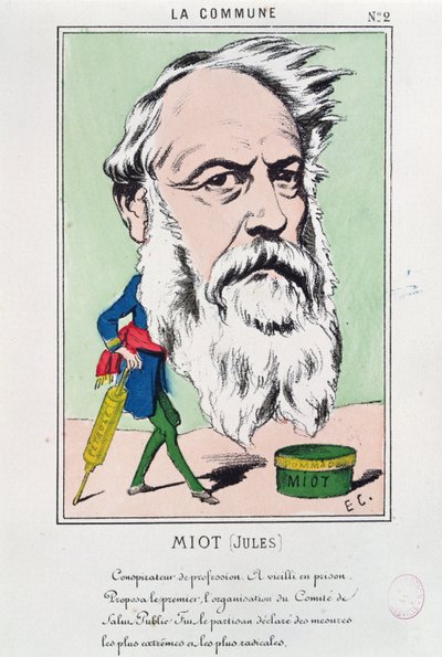 Jules Miot, 1871 by French School