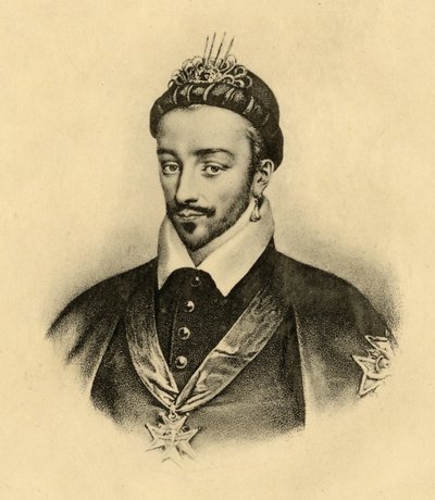 King Henri III of France by French School