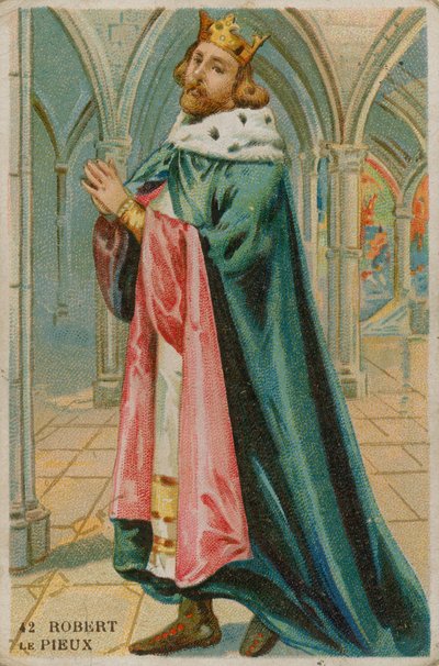 King Robert II, called the Pious by French School