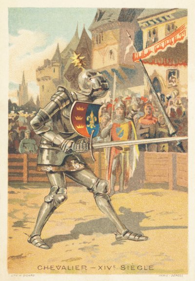 Knight in the 14th century by French School