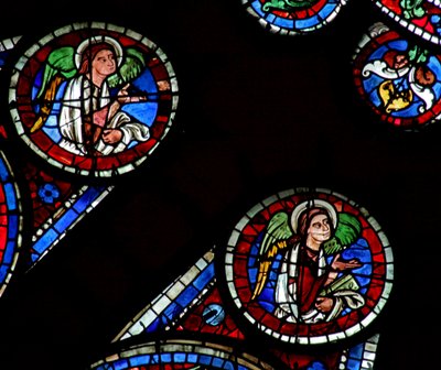 Last Judgement: Two Angels by French School