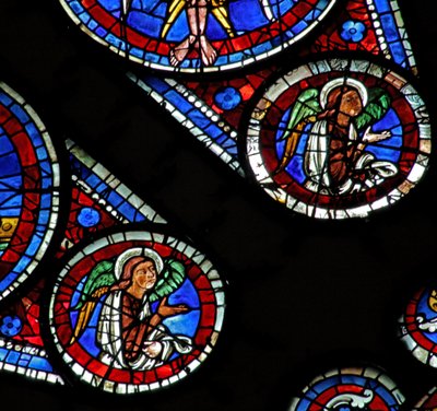 Last Judgement: Two Angels by French School