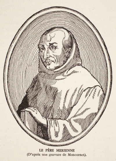 Father Mersenne by French School