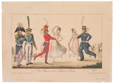 The Russians or the Allies at Tivoli by French School